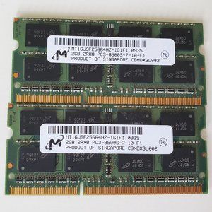 Lot of 2x 2GB DDR3 RAM